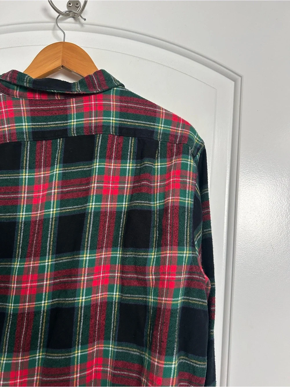 J. Crew Midweight Flannel Workshirt Plaid Size XL Preppy Fall Utility Minimalist